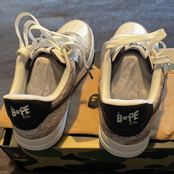 Bapesta 2023 snake skin white - Picture 3 of 8